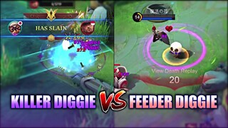 2 TYPES OF DIGGIE CAUGHT ON TAPE