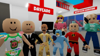 โดนแกล้ง ช่วงเวลาตลก Roblox บรู๊คเฮเวน 🏡RP