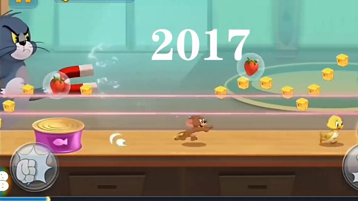 It turns out that the official Tom and Jerry mobile game has been around for ten years?
