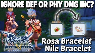 ROSA BRACELET VS NILE BRACELET - RAGNAROK MOBILE SEA