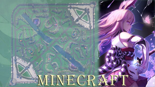 Recreating The Summoner's Rift in "Minecraft"
