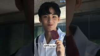 mingyu eating popsicle in cutely way #seventeen #mingyu #shorts