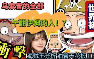 【汉化】干翻伊姆的人！？乌索普的全部~油管最热海贼王分析