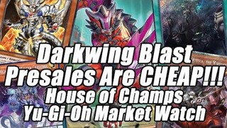 Darkwing Blast Presales ARE SO CHEAP!!! Pendulum HYPE! House of Champs Yu-Gi-Oh Market Watch
