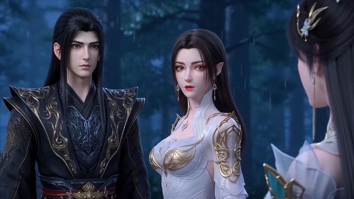 Cai Lin and Xun’er’s first meeting ~ (1) Cai Lin, Xun’er, and Xiao Yan in the same frame