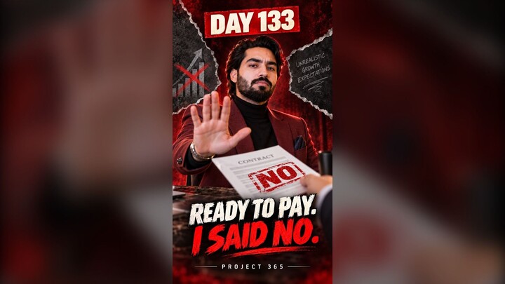 I Turned Down an Amazon Client Who Was Ready to Pay | Day 133