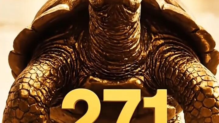 🐢💰 เต่าทองคำยักษ์ เลข 271 มาแล้ว! ✨ใครเลื่อนมาเจอคลิปนี้ ขอให้รับพลังแห่งโชคลาภไว้ 🙏ขอให้ เงินทอง