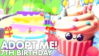 🥳ADOPT ME 7TH BIRTHDAY UPDATE RELEASE!😍ALL NEW BIRTHDDAY PETS + NEW AREA! (ALL INFO) ROBLOX