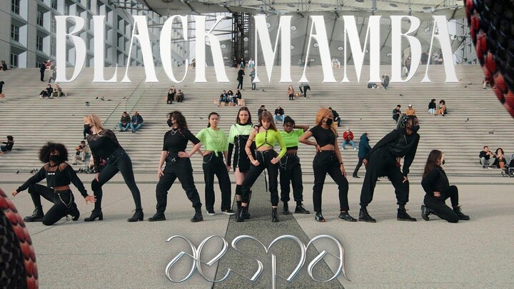 [France's impact dances with doves to Black Mamba][4K] BREAK Ver. - aespa's "Black Mamba" dance cove