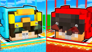 Nico vs Cash การต่อสู้ในบ้านที่ปลอดภัยที่สุดใน Minecraft!