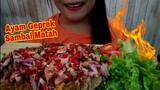 ASMR AYAM GEPREK SAMBAL MATAH | ASMR MUKBANG INDONESIA | EATING SOUNDS