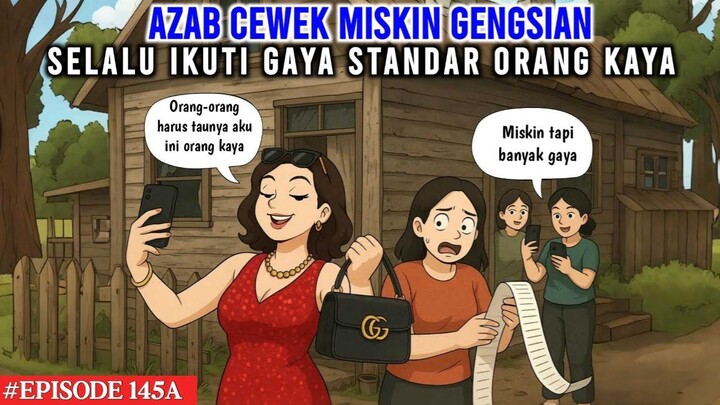 AZAB CEWEK MISKIN GENGSIAN SELALU IKUTI GAYA STANDAR ORANG KAYA   COCO MEONG EPI