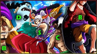 RANKING THE STRAWHATS...