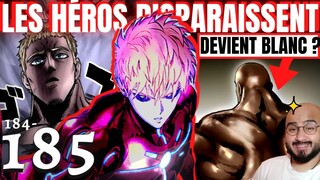 GENOS ! LES HÉROS S DE RETOUR ! SÉQUELLES ET RÉPERCUSSIONS - ONE PUNCH MAN 184 185 - REVIEW MANGA