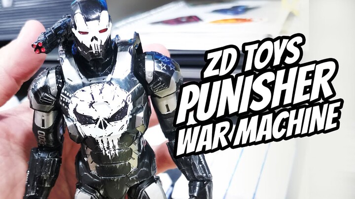ZD TOYS PUNISHER WAR MACHINE CUSTOM BY RALPH CIFRA - QUALITY ASSURANCE CLIENT Y.A.
