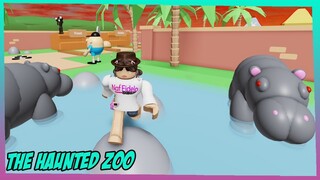 Piknik Ke Kebun Binatang Berhantu! Escape The Haunted Zoo!🐍  Roblox Indonesia