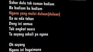 Sabar dulu Tak cuma Badiam X Oh Sayang