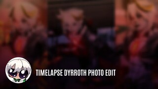 Timelapse Dyrroth MLBB Edit.