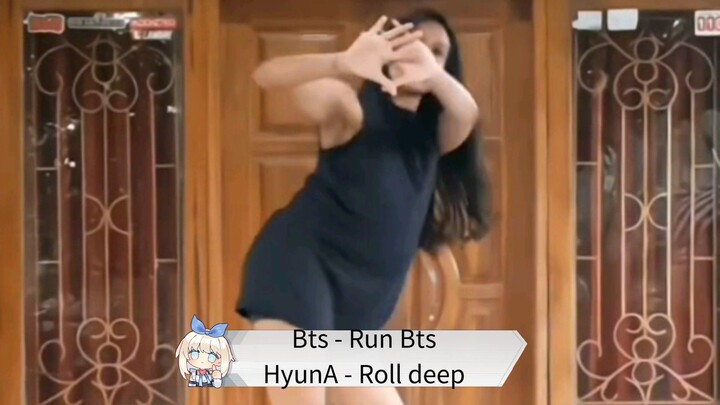 BTS - Run bts , Hyun A - Roll Deep [Dance cover by Kris Monita]