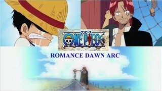 Anime Characters ONE PIECE East Blue Saga:  Romance Dawn Arc