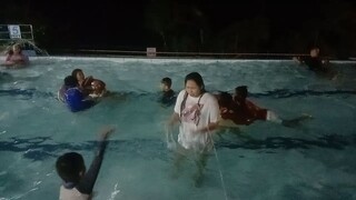 night swiming