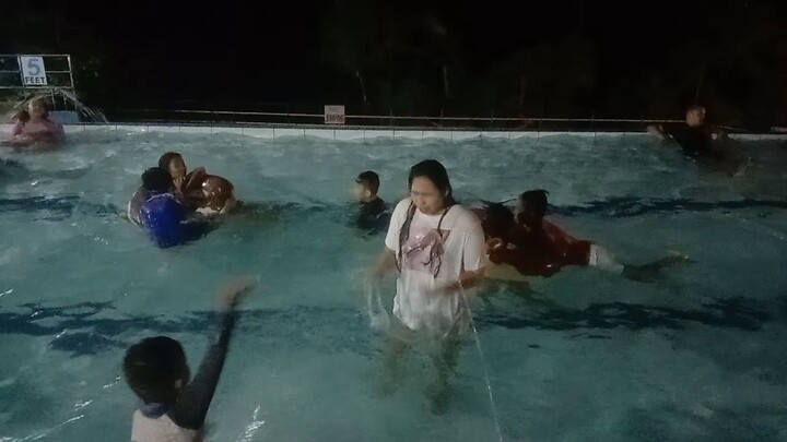 night swiming