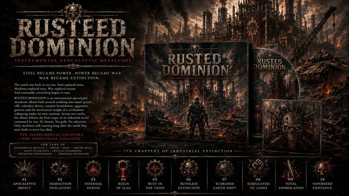 RUSTED DOMINION Instrumental Apocalyptic Metalcore