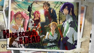 High school of the dead OPENING (COVER EN ESPAÑOL)