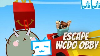 Escape Wcdo Obby - ROBLOX - Ayaw na ni Notnot sa french fries!