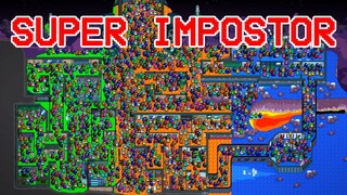 AMONG US with 1 MILLION PLAYERS, but SUPER IMPOSTOR on POLUS MAP