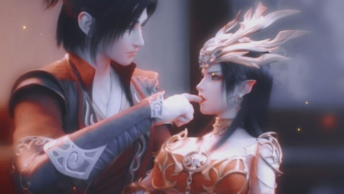 Fighting to Break the Sphere·Queen Medusa×Xiao Yan｜I will never change in this life｜It’s too difficu