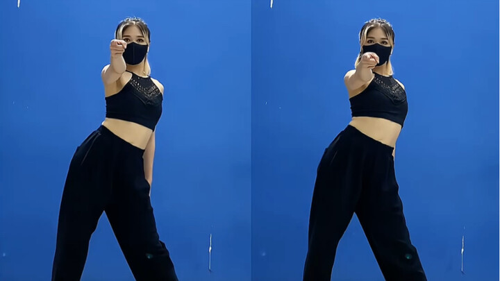 Which method do you use to point forward? Suzhou Hualing Dance Training