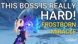 The HARDEST EVENT SO FAR! FROSTBORN MIRACLE! Dragonspine Final Boss Fight! Fischl DPS