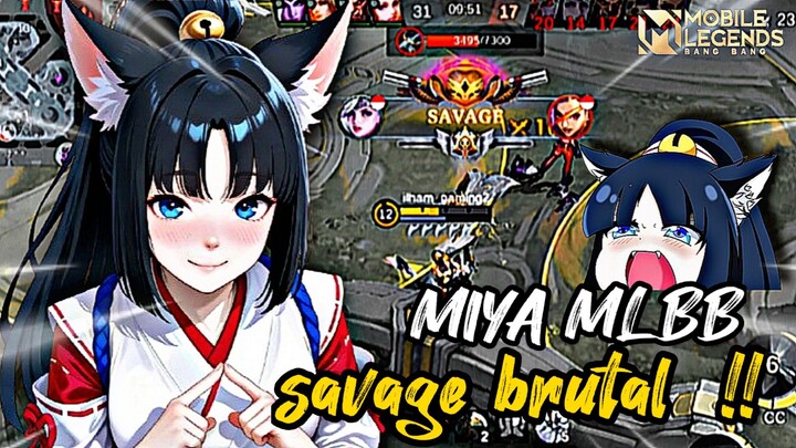 Miya Full Damage !! Musuh Auto Hilang 😱