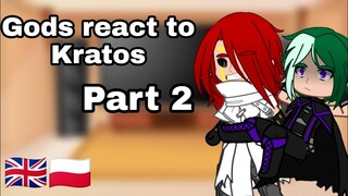 Gods react to Kratos || Part 2 || Record of Ragnarok || GC || Eng-PL