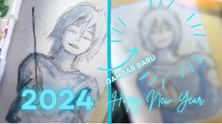 DIGAMBAR ULANG??? Sketch ulang gambar yang lama??!!