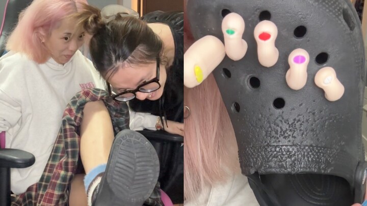 Outrageous Hole Shoes Unboxing—My Roommate Even Asked Me for the Link!