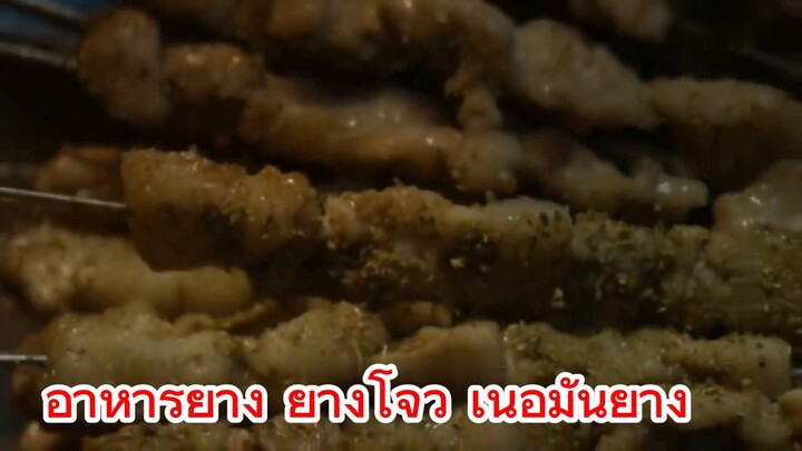 อาหารย่าง ย๋างโจว เนื้อมันย่าง