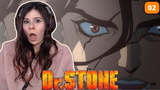 SO HE IS A VILLIAN?! :o Dr.Stone Episode 2 REACTION!
