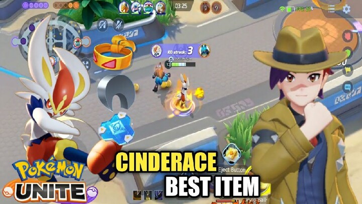 CINDERACE GAMEPLAY (POKEMON UNIITE)