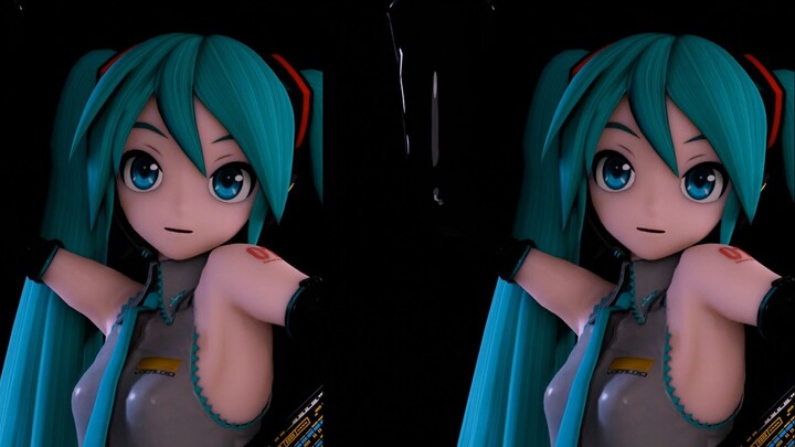 ฉันสามารถแยกหน้าจอและเห็น mikus สองตัว