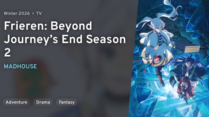 Frieren Beyond Journeys End S2 - 01 (2160p) Eng Sub