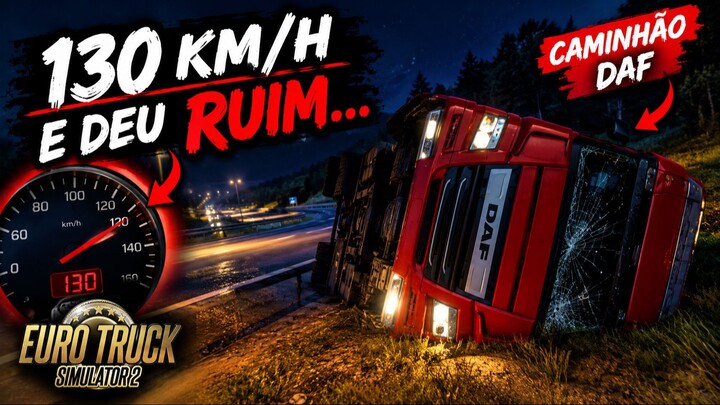 PEGUEI 130 KM/H E DEU RUIM DEMAIS! 💀