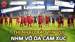 Sau 1 ngày thi đấu, Tuyển Thủ Thi nhau Báo Tin Vui Xúc Động, NHM cả nước đồng cảm