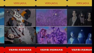 Naruto 20th Anniversary. Naruto Old Vs Remake Comparison.