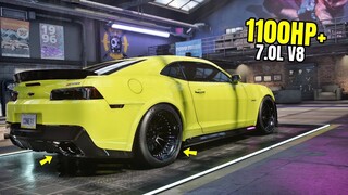 Need for Speed Heat Gameplay - 1100HP CHEVROLET CAMARO Z28 Customization | Max Build 400+