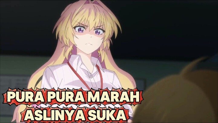 cewek tsundere selalu marahin cowok yang ia suka😂😭🤣