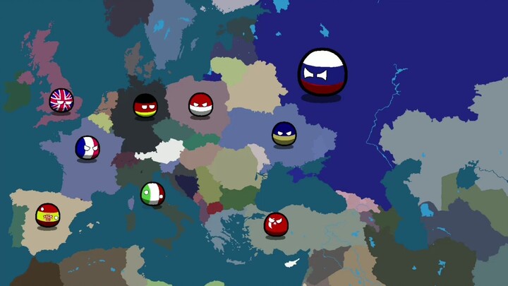 [Polandball Animation/Depiction] The Future of Europe ① The Reconstruction of the Soviet Union and t