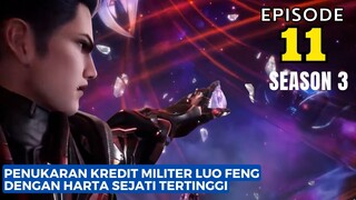 Kredit Militer Milik Luo Feng Yang Luar Biasa Yang Di Tukar Dengan Harta Luar Biasa