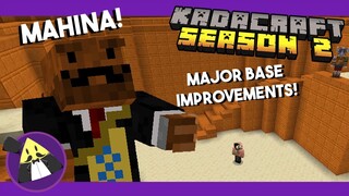 Kadacraft S2 Ep 9 | Major Base Improvement | Community Events